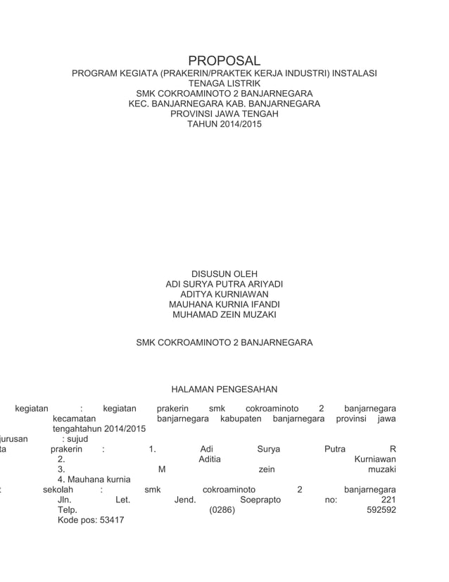 Contoh proposal magang 2 docx