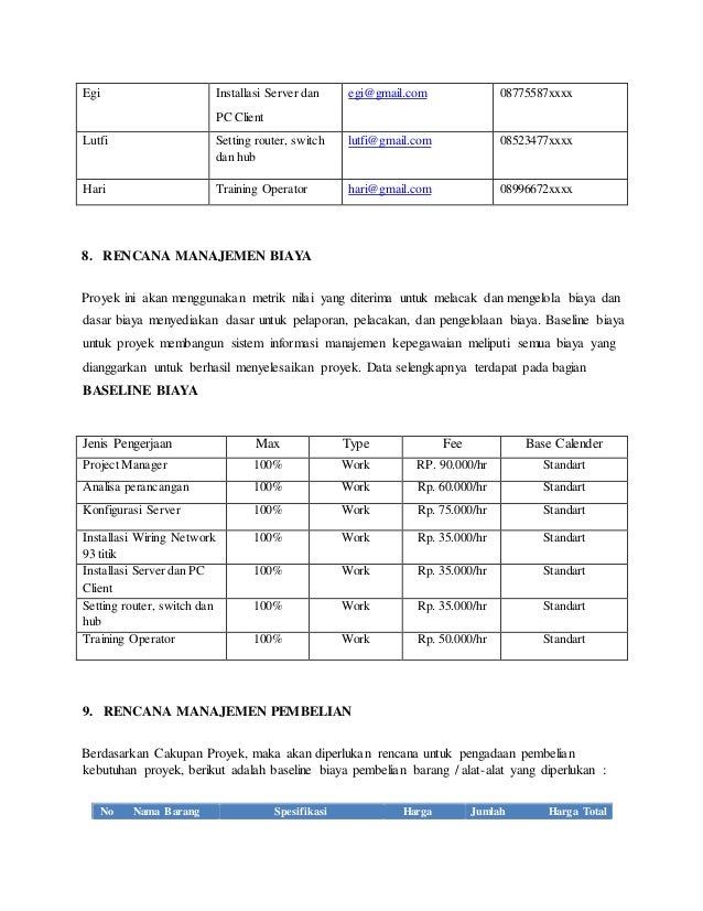 contoh proposal proyek contoh proposal proyek