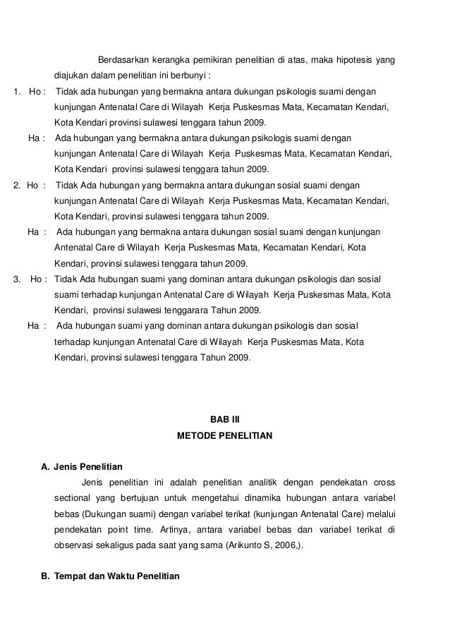 Contoh proposal penelitian hub