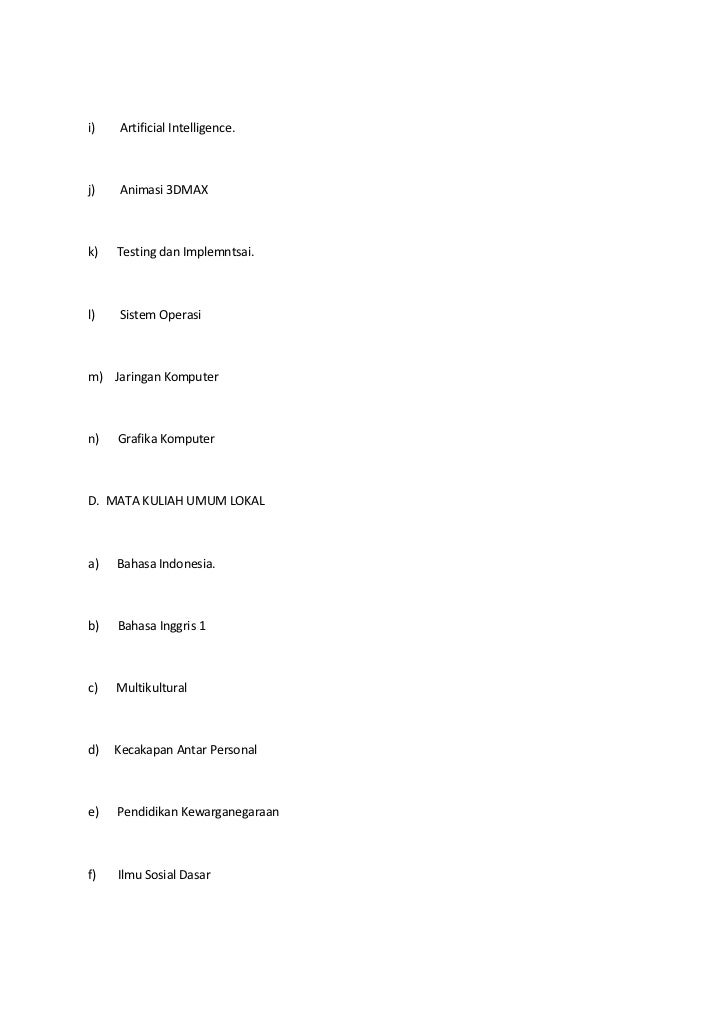 Contoh proposal pengajuan pkl