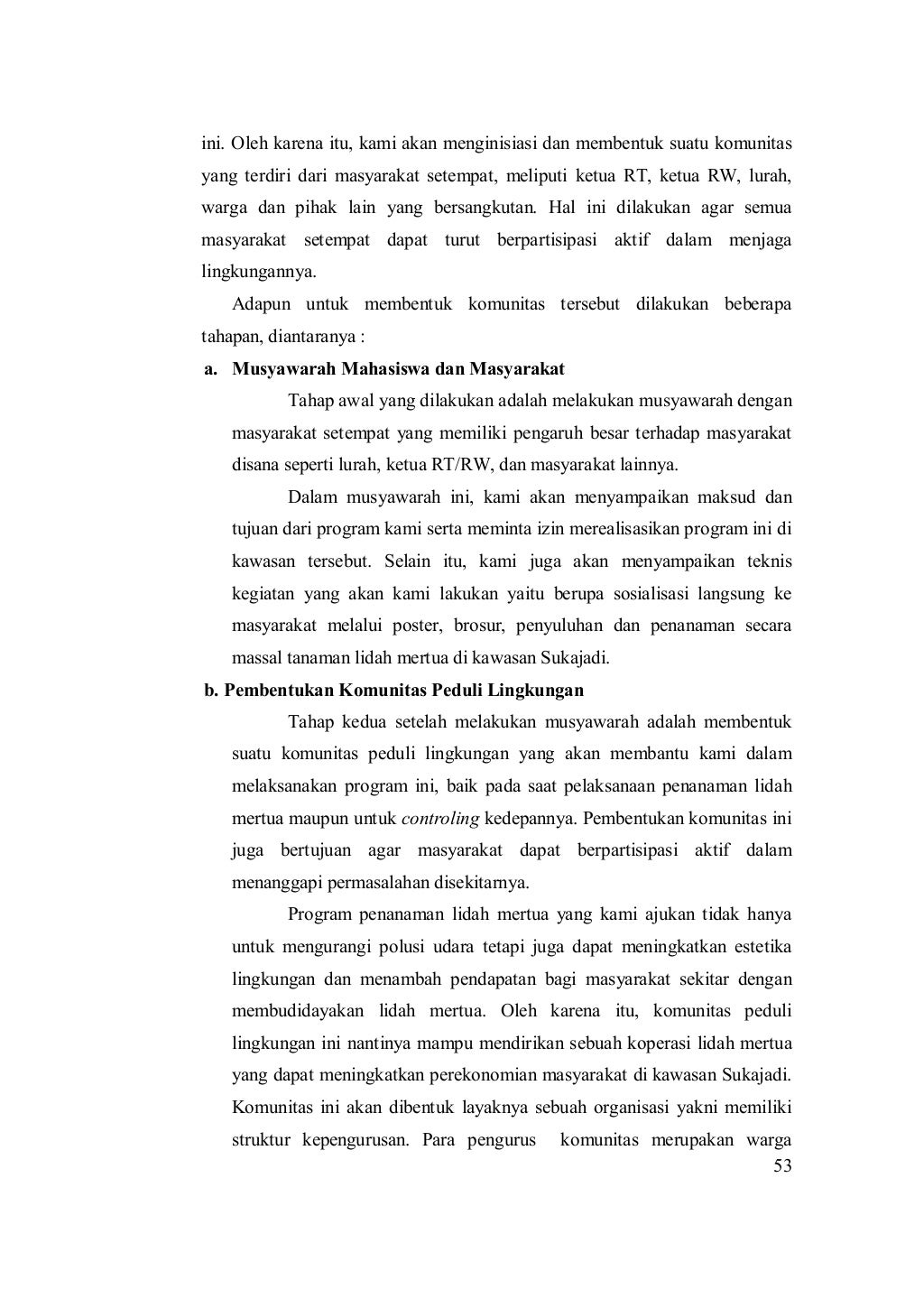 Contoh proposal pkm yang didanai dikti