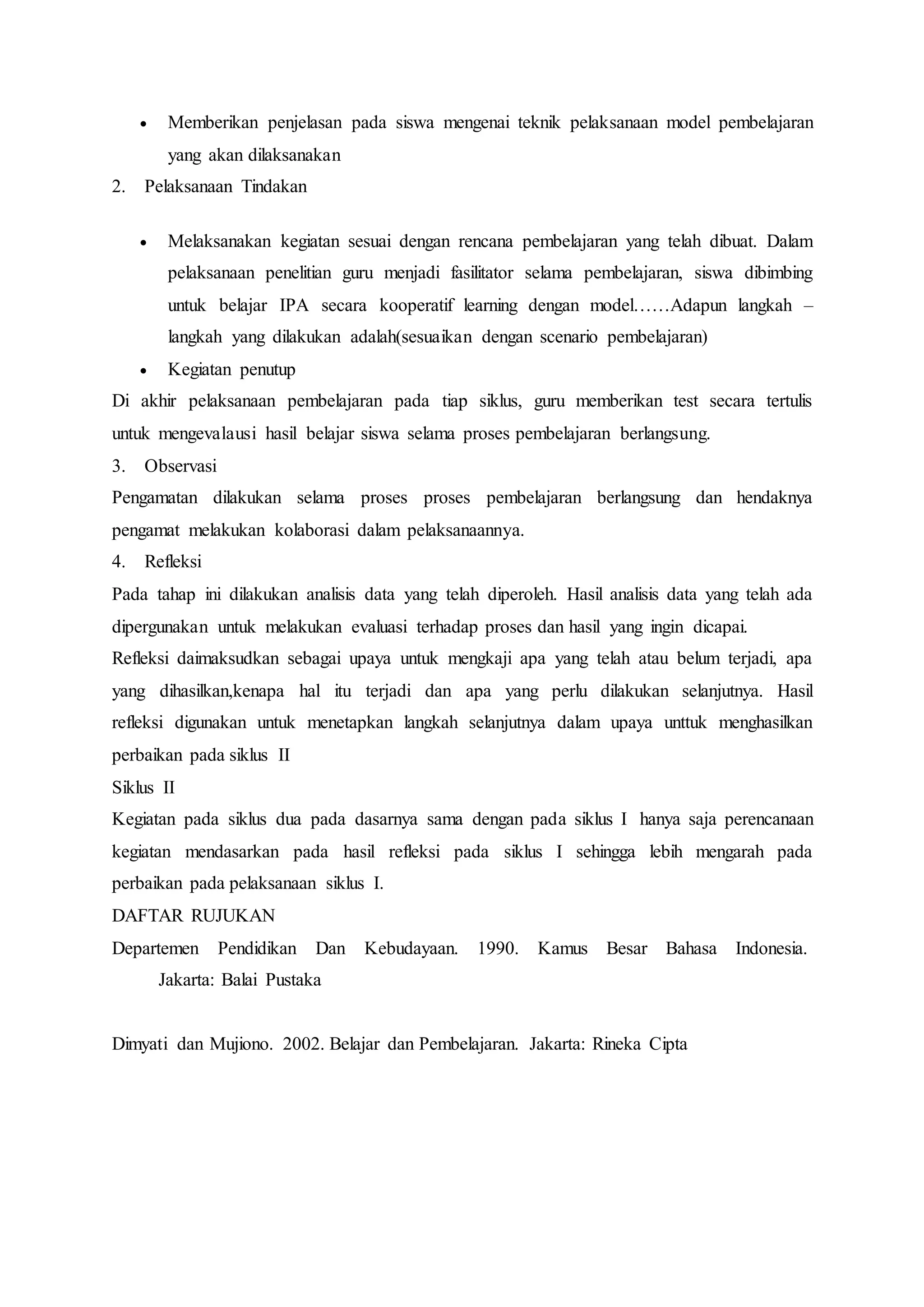 Contoh proposal ptk | DOCX