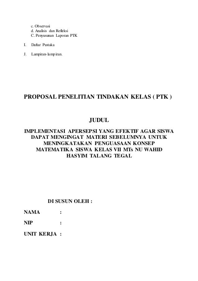 Contoh proposal ptk (2)