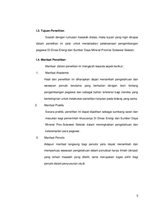 Contoh Proposal Sdm Libre