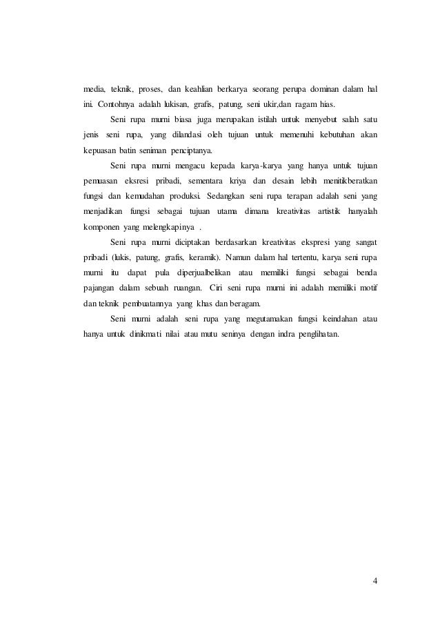 Contoh proposal seni rupa