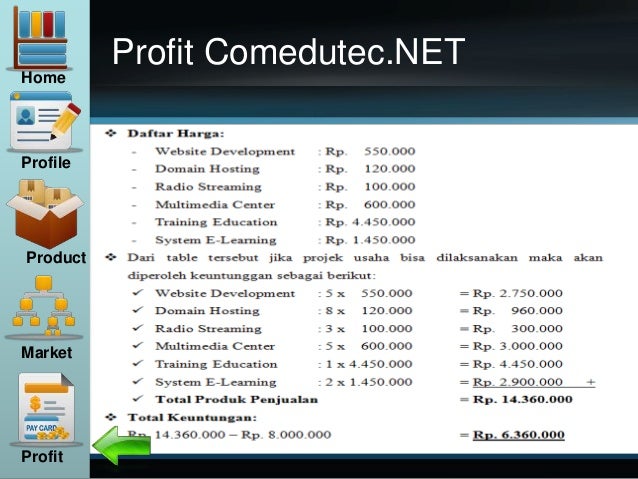 Profit Comedutec.NET
Home
Profile
Product
Market
Profit
 