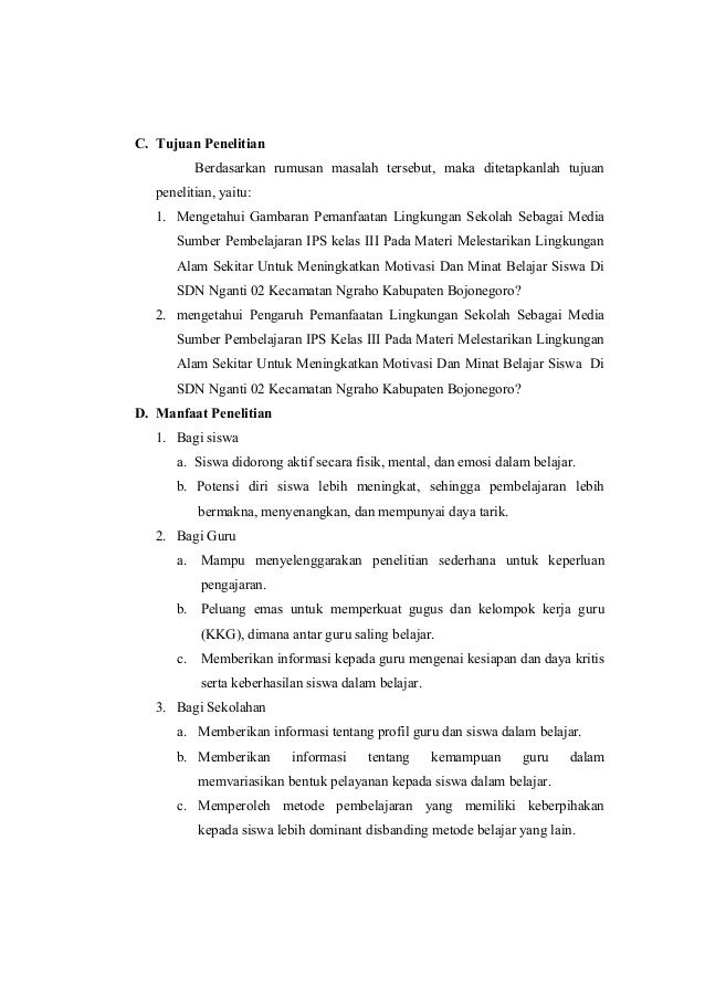 Contoh ptk ut Contoh ptk ut