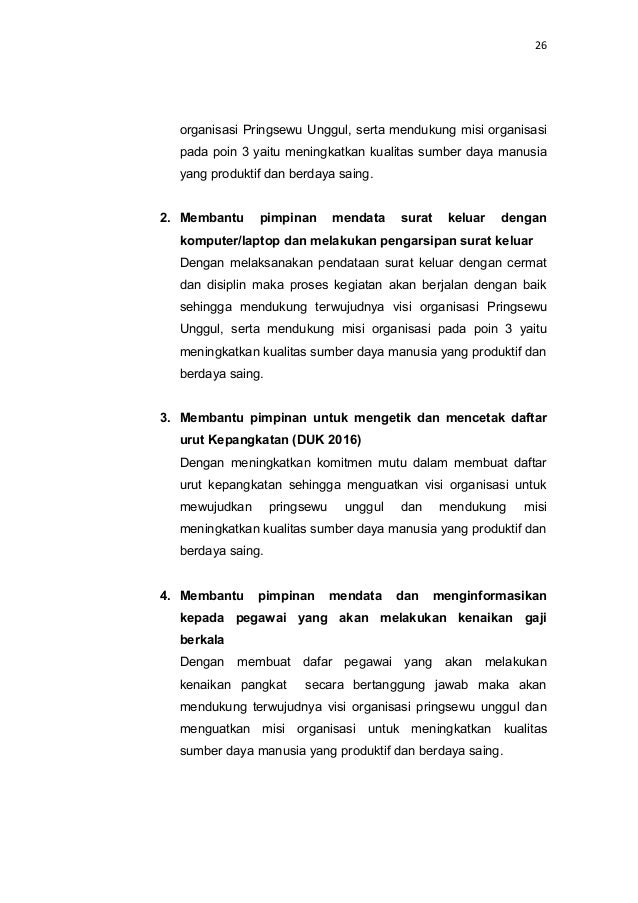 Contoh rancangan aktualisasi
