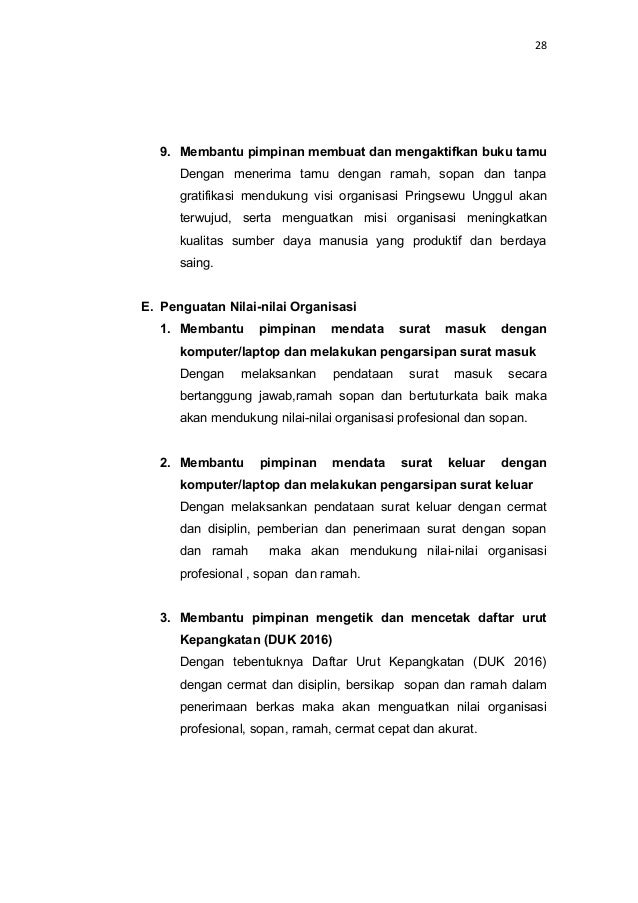 contoh rancangan aktualisasi Contoh aktualisasi rancangan