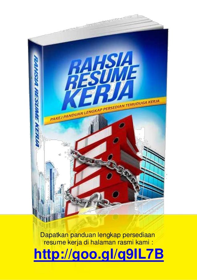 Contoh Resume Terbaik