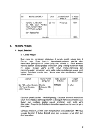 Syarat Rrp Contoh rp | DOC