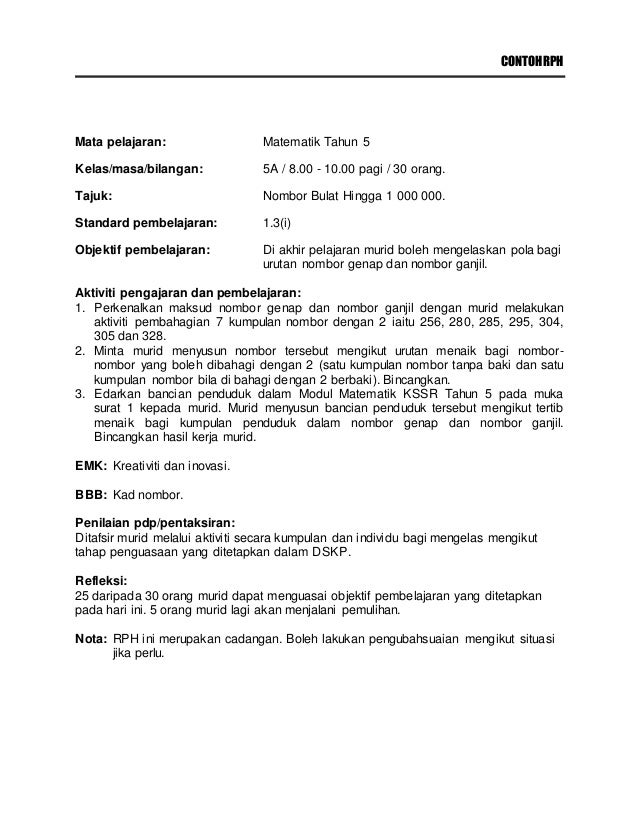 rph matematik tingkatan 4  Sherry Wilson