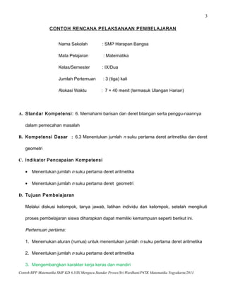 Contoh rpp