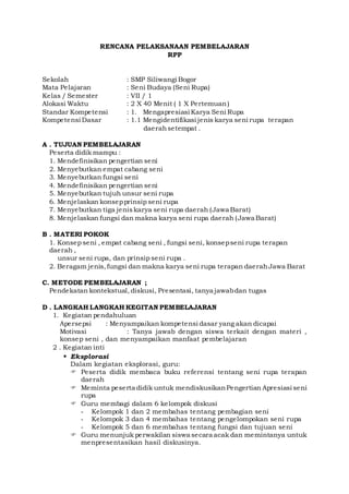 Contoh rpp | DOCX