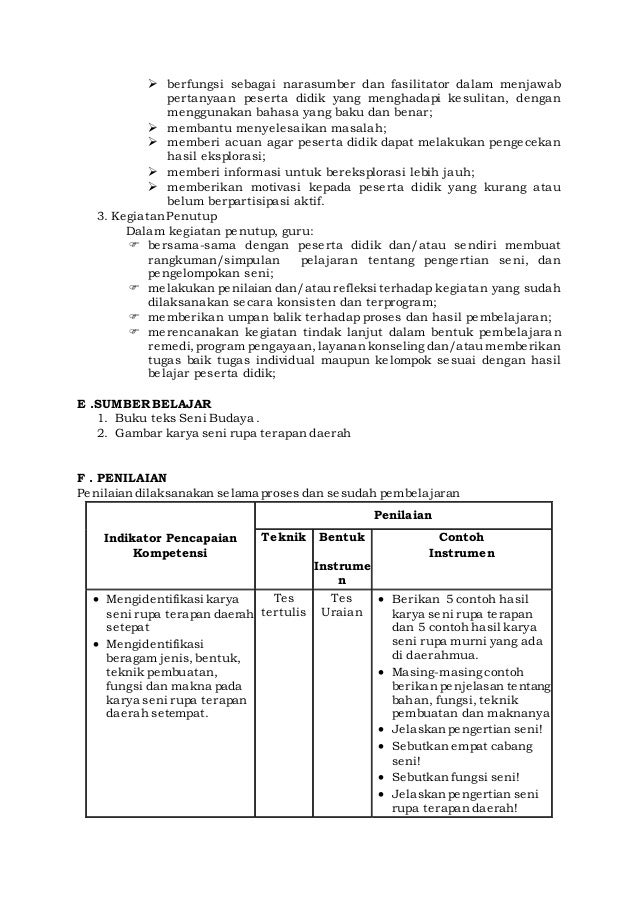 Sebutkan Dan Jelaskan Cabang Cabang Seni Belajar