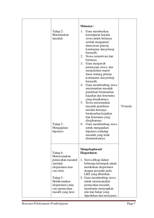 Contoh RPP fisika SMA Fluida Dinamik Seftia Haryani FKIP 