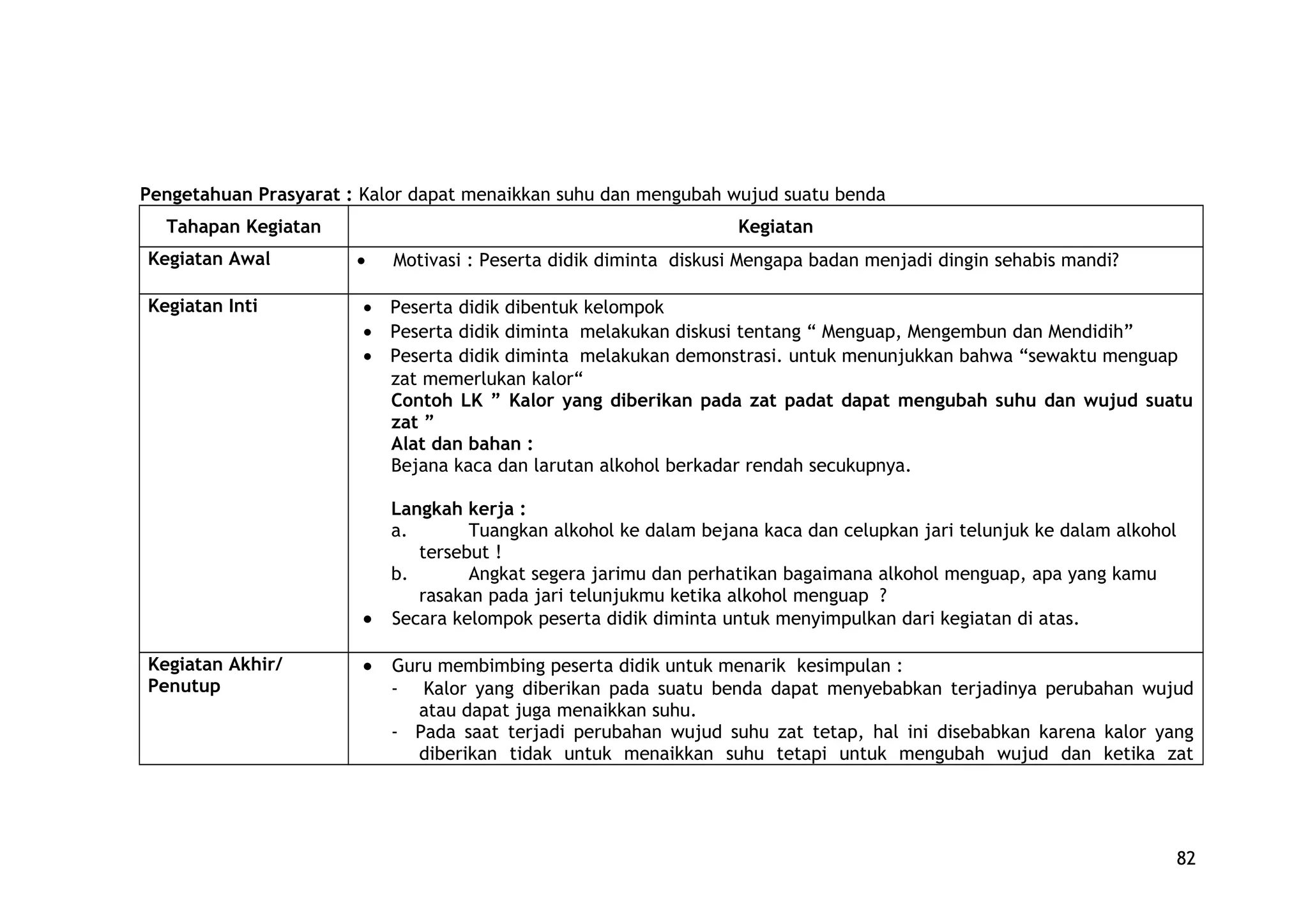 Contoh rpp ipa terpadu | DOC