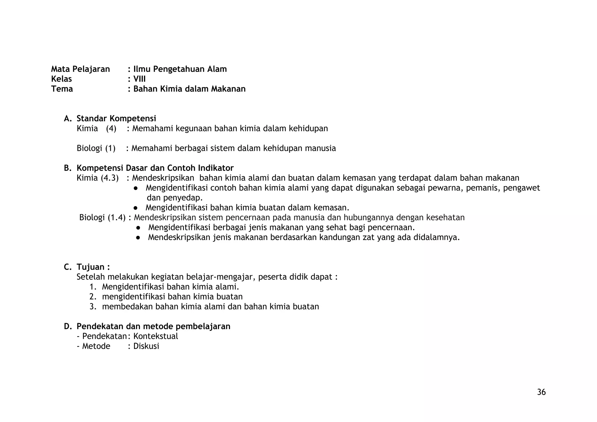 Contoh rpp ipa terpadu rev | DOC