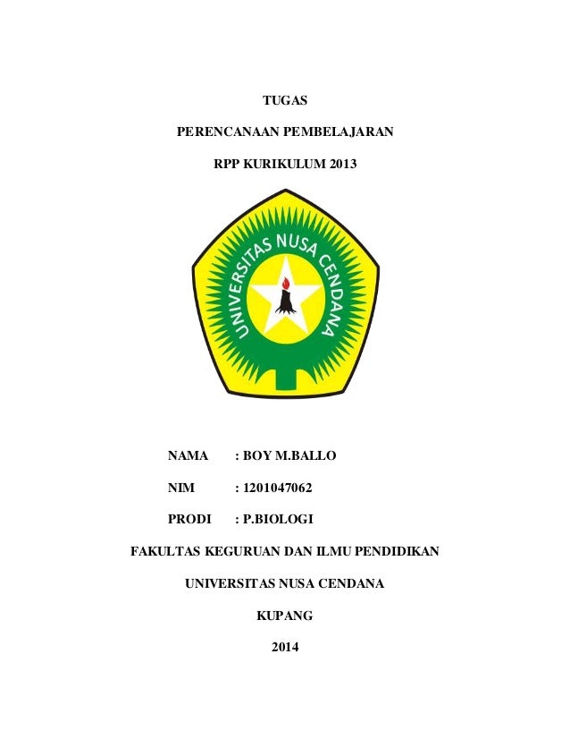 Contoh RPP kurikulum 2020 Contoh RPP kurikulum 2020