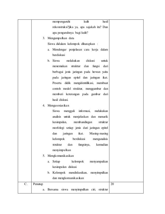 Contoh Rpp Kurikulum 2013 43464050