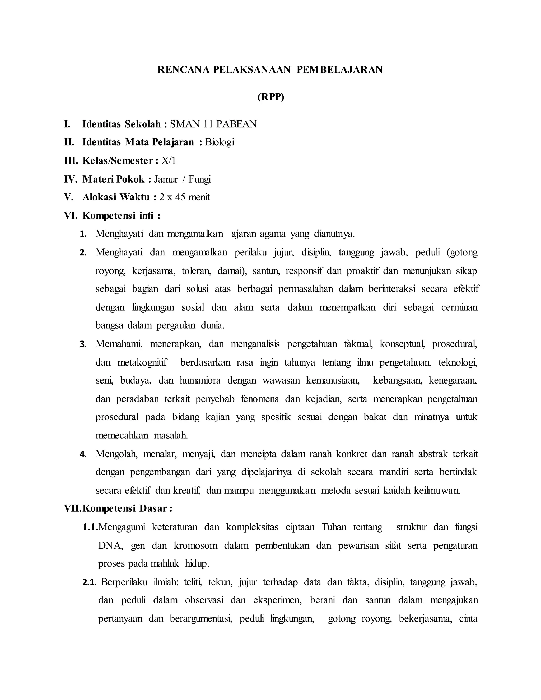 Contoh rpp kurikulum_2013_biologi | DOCX