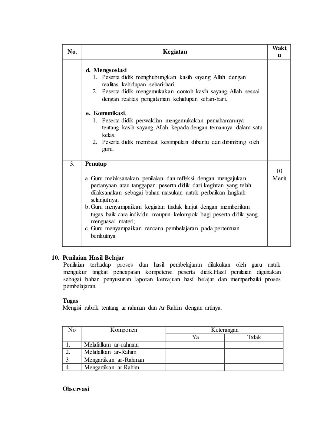 Contoh Rpp Inkuiri Kurikulum 2013 Sd Kelas 5 Jejak Belajar