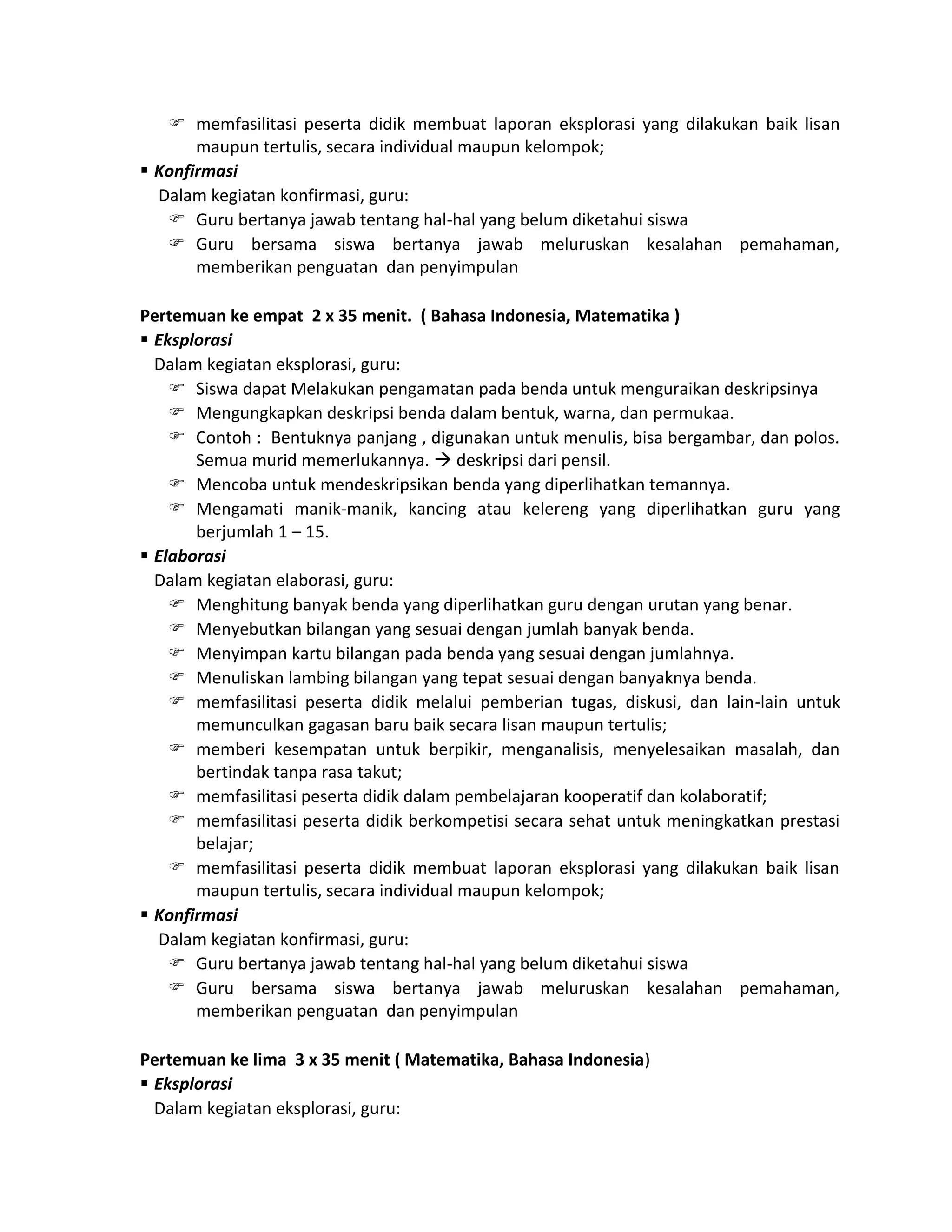 Contoh rpp tematik | DOCX
