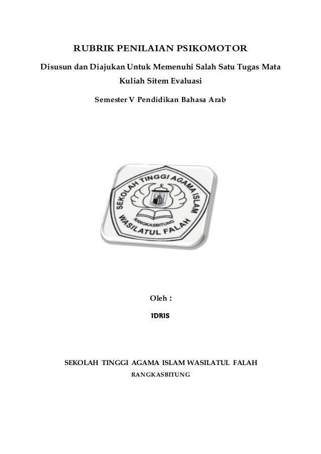 Terbaik Rubrik Penilaian Psikomotor