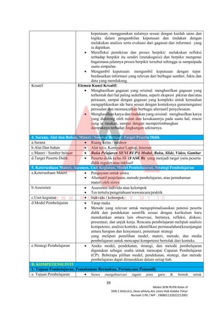 Modul Ajar Seni Rupa Kelas 3 Kurikulum Merdeka | PDF