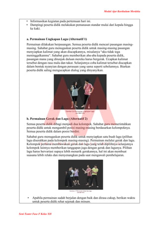 Modul Ajar Seni Teater Kelas 12 Kurikulum Merdeka | PDF