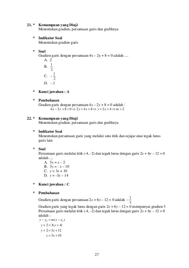 Contoh Soal Notasi Himpunan Matematika - Contoh L