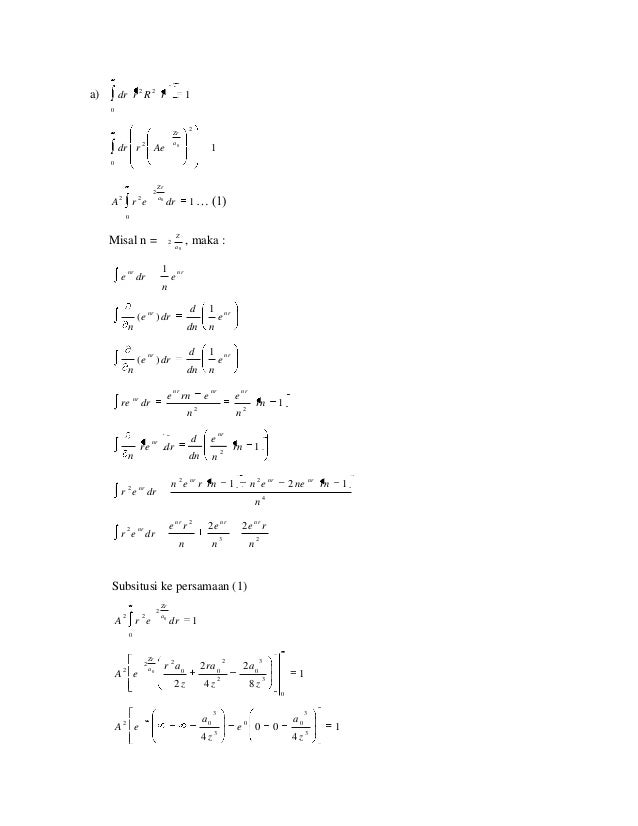 Contoh soal fisika kuantum