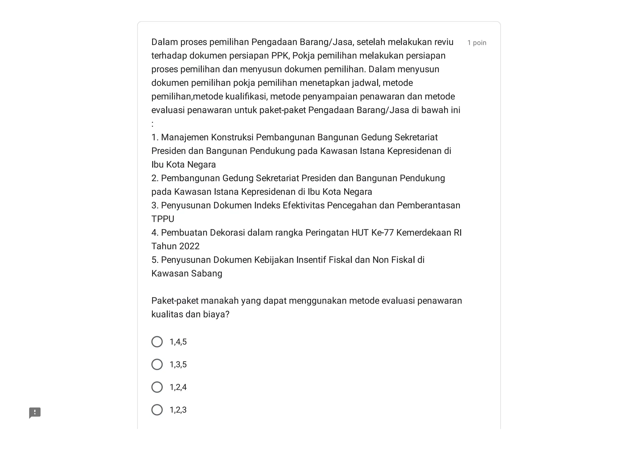 Contoh Soal M4 Pemilihan Penyedia Pbjp Pdf
