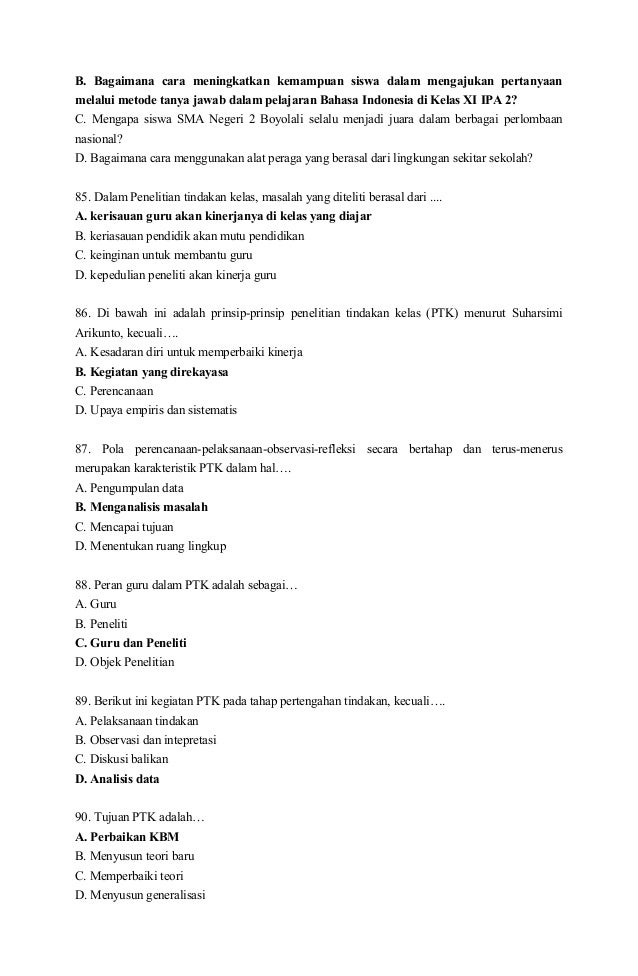 Contoh soal ppg 2018 Contoh soal ppg 2018