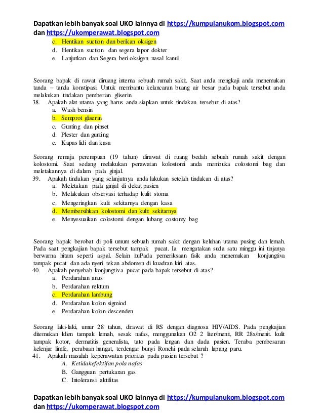 Soal Ukom Keperawatan Keluarga Pdf