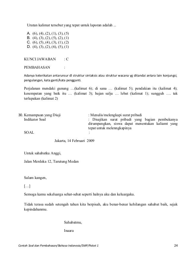 Menyusun Urutan Kalimat Berbagai Jenis Teks / Pengertian