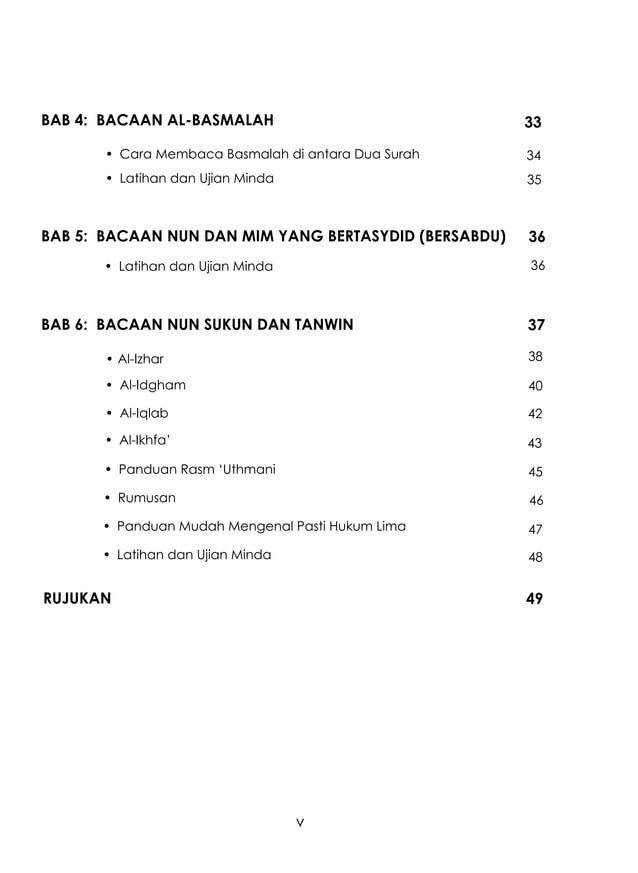 Contoh tajwid1 | PDF