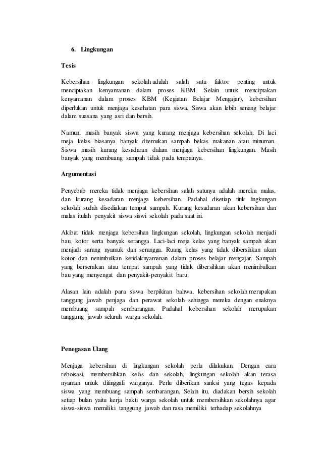 contoh teks eksposisi essay