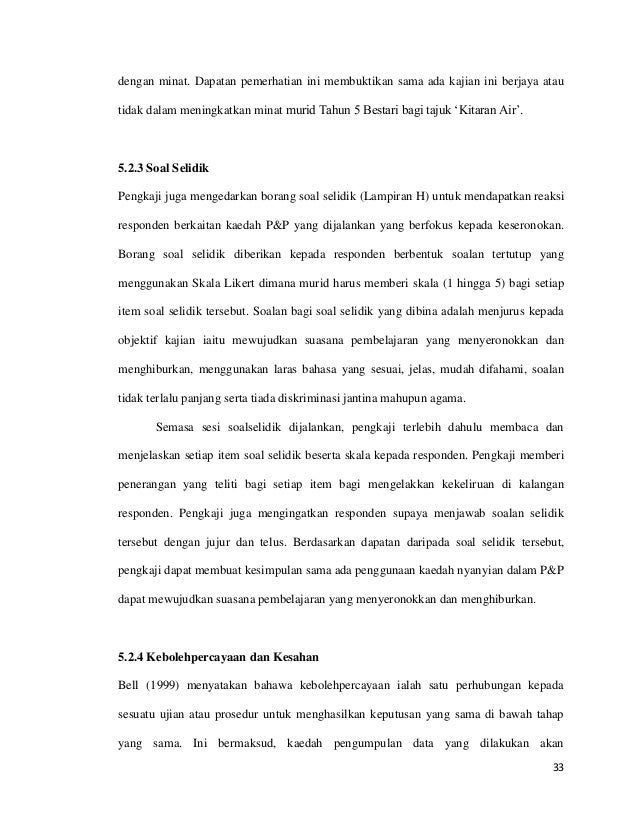 contoh tesis case study