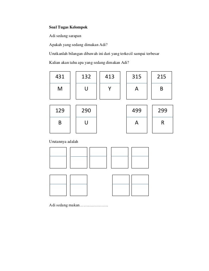 Contoh tugas rpp matematika