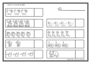 Conta o número de gatos..
 