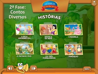 2ª Fase:
Contos
Diversos