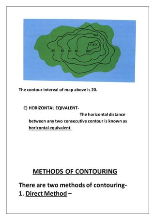 Direct Structure Contour Method Information About Contour And its charecteristics | DOCX