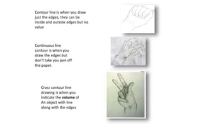 Contour drawing | PPTX