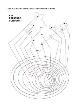 APPLICATION OF CONTOUR ANALYSIS AND VISUALIZATION:
 