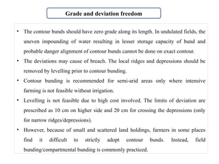 Comprehensive Guide to Contour Bunding for Soil and Water Conservation ...