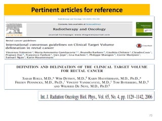 Pertinent articles for reference
73
 