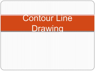 Contour linedrawing | PPT