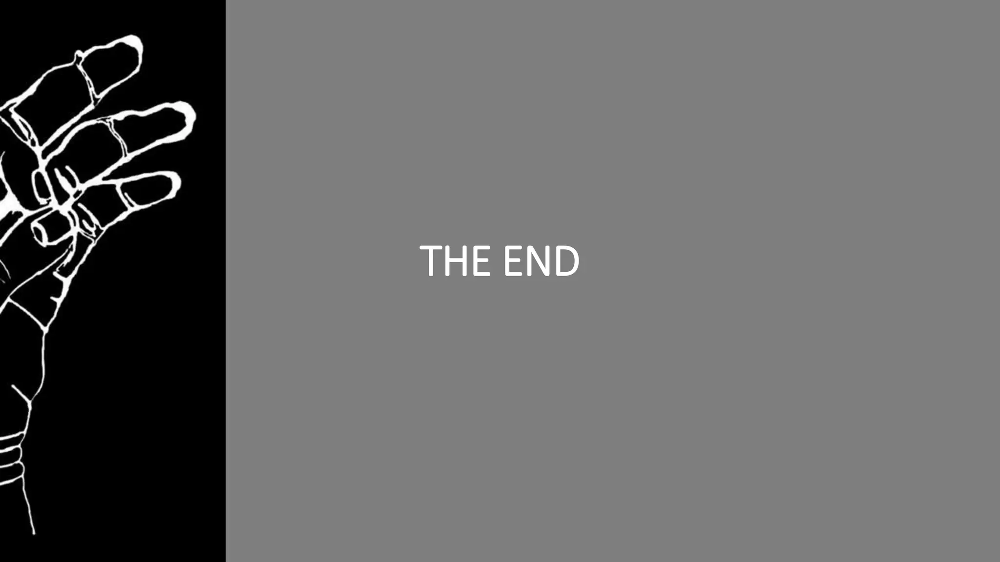 THE END
 