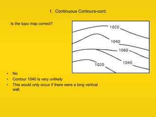Brief ContourLines power point for surveying engineering | PPT